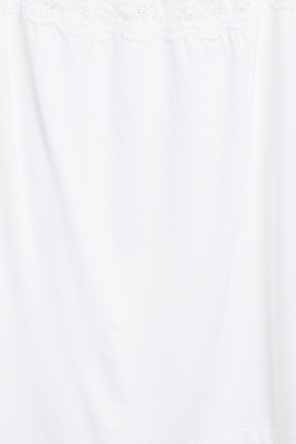 EBERJEY Kiss The Bride lace-trimmed stretch-modal jersey camisole