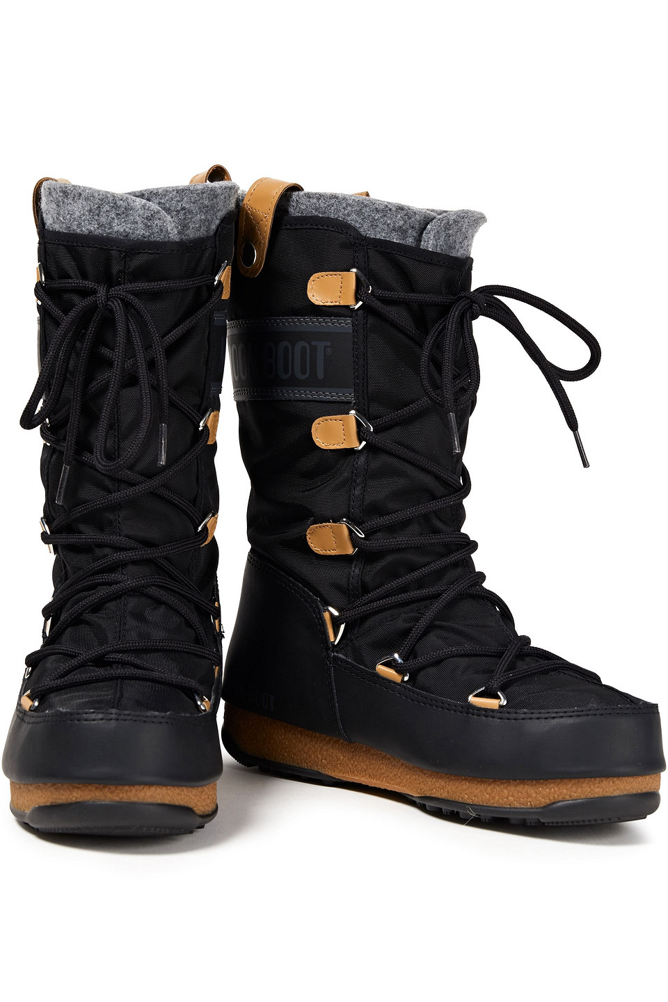 Moon Boot Monaco Lace-up Felt, Shell 
