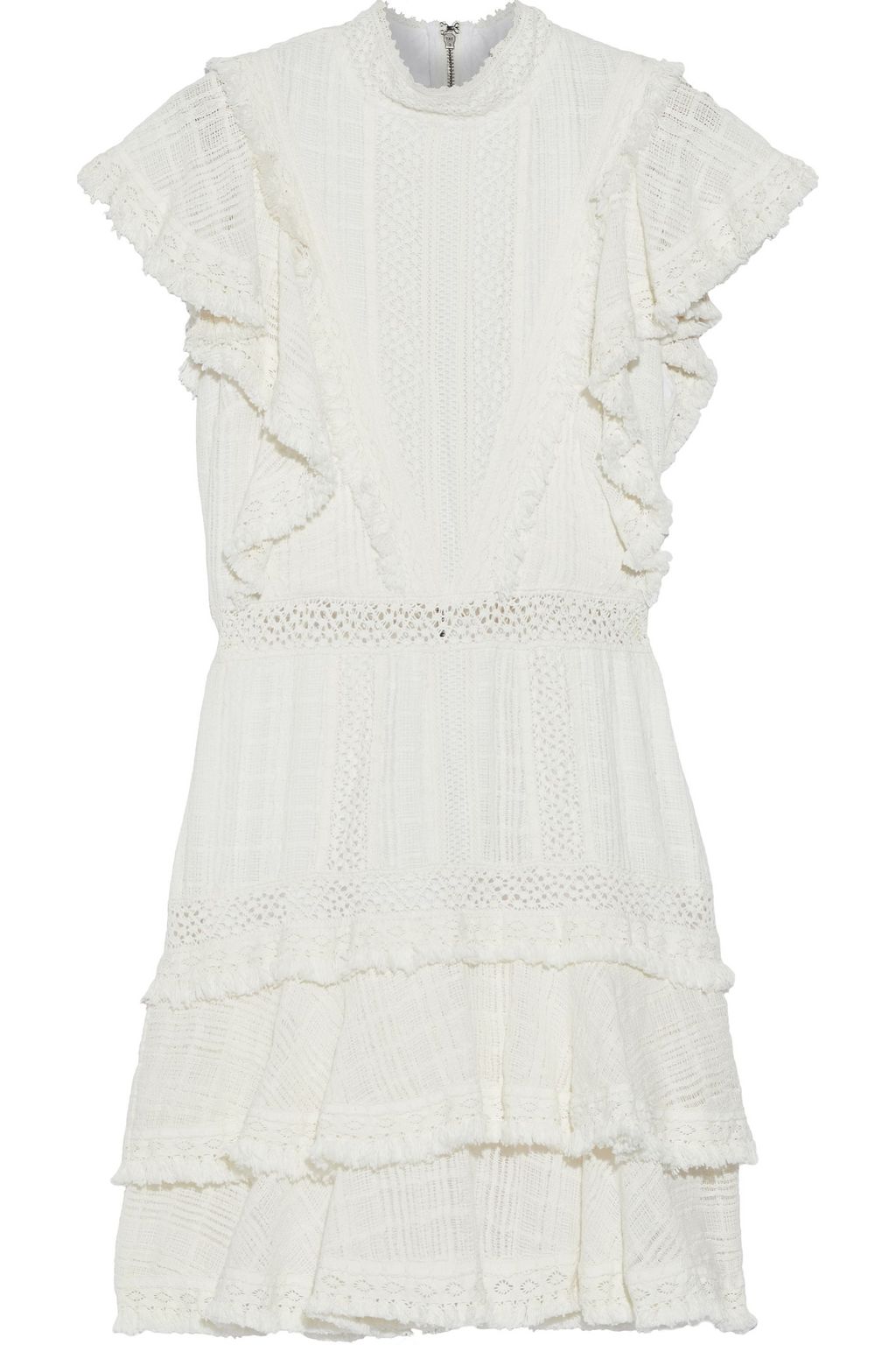 tiered fringe dress