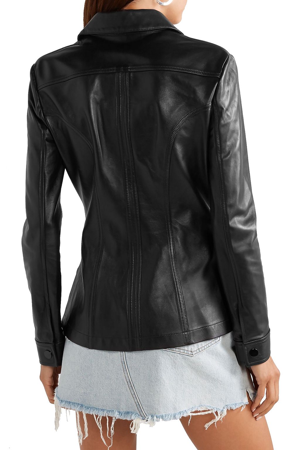 ALEXANDER WANG Studded leather shirt