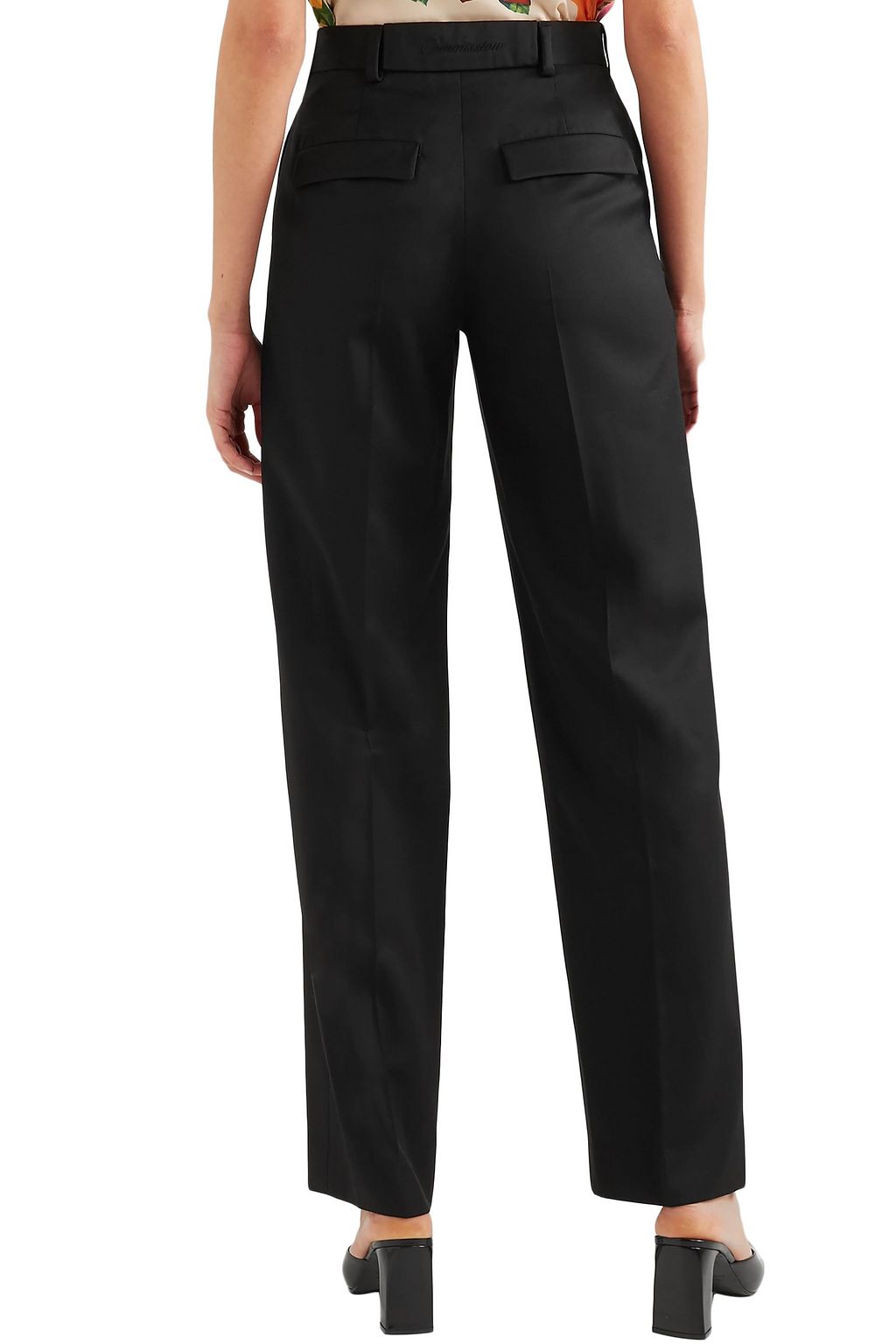 COMMISSION Token twill straight-leg pants