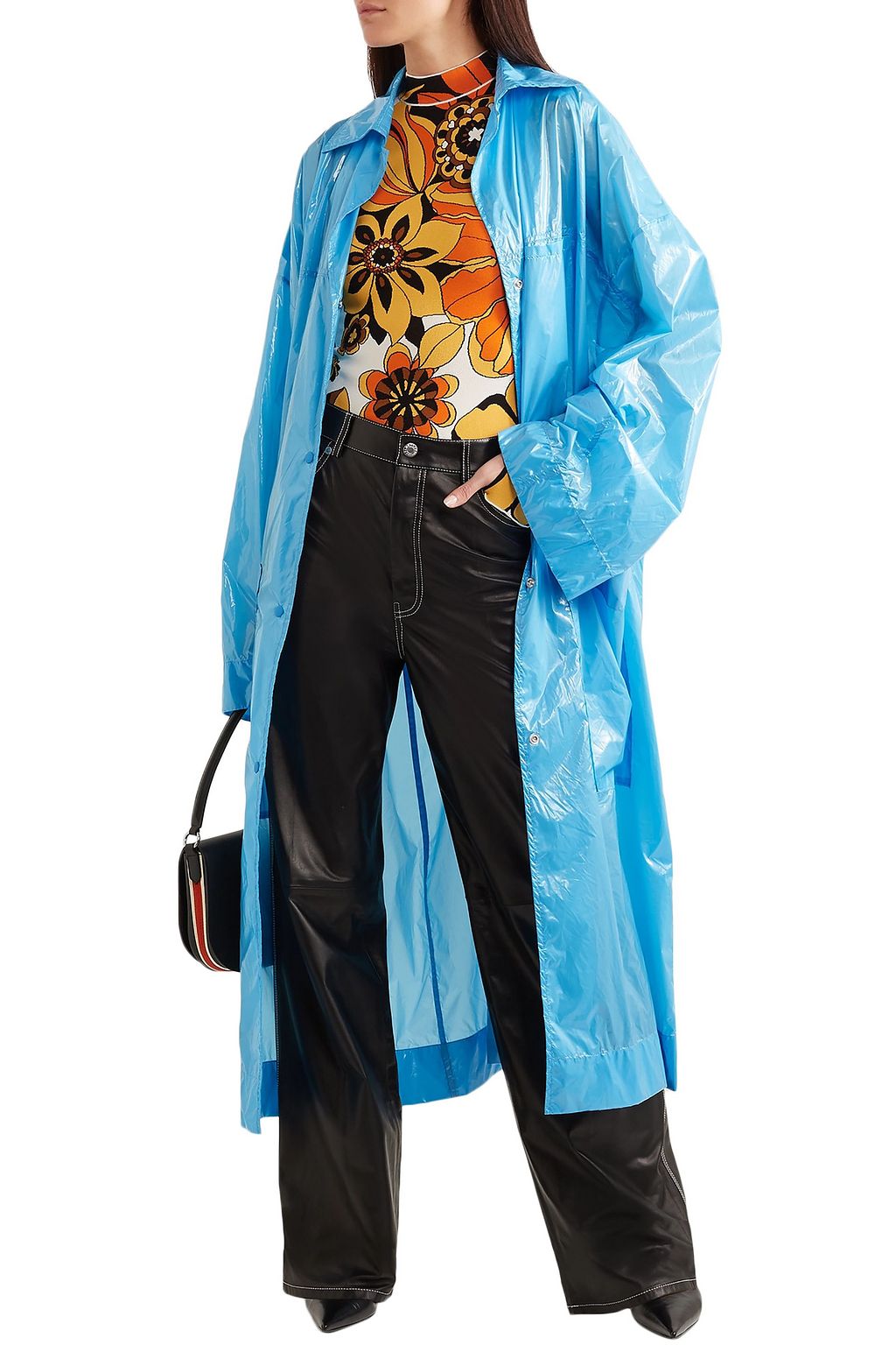KWAIDAN EDITIONS Oversized vinyl coat