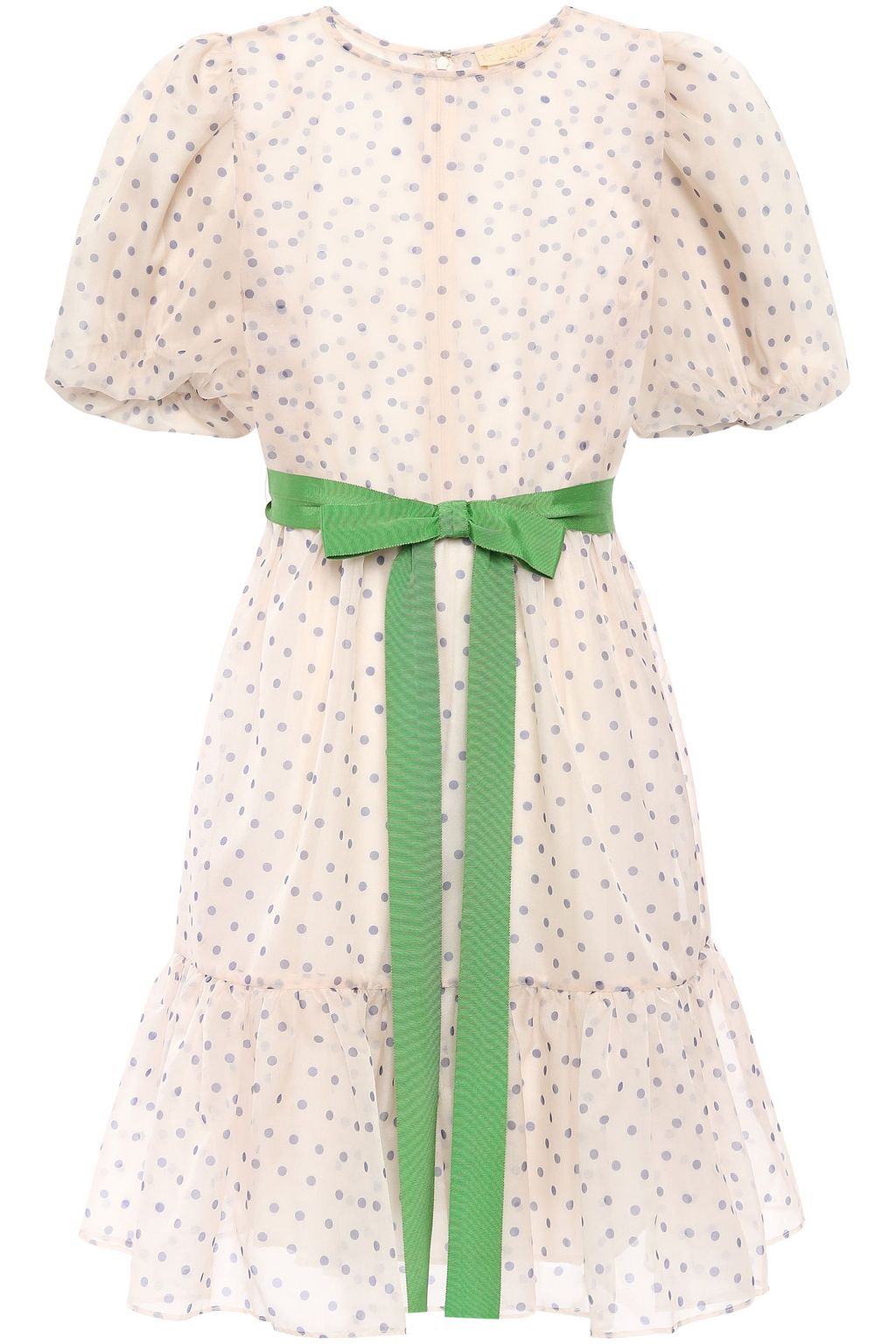 polka dot organza dress