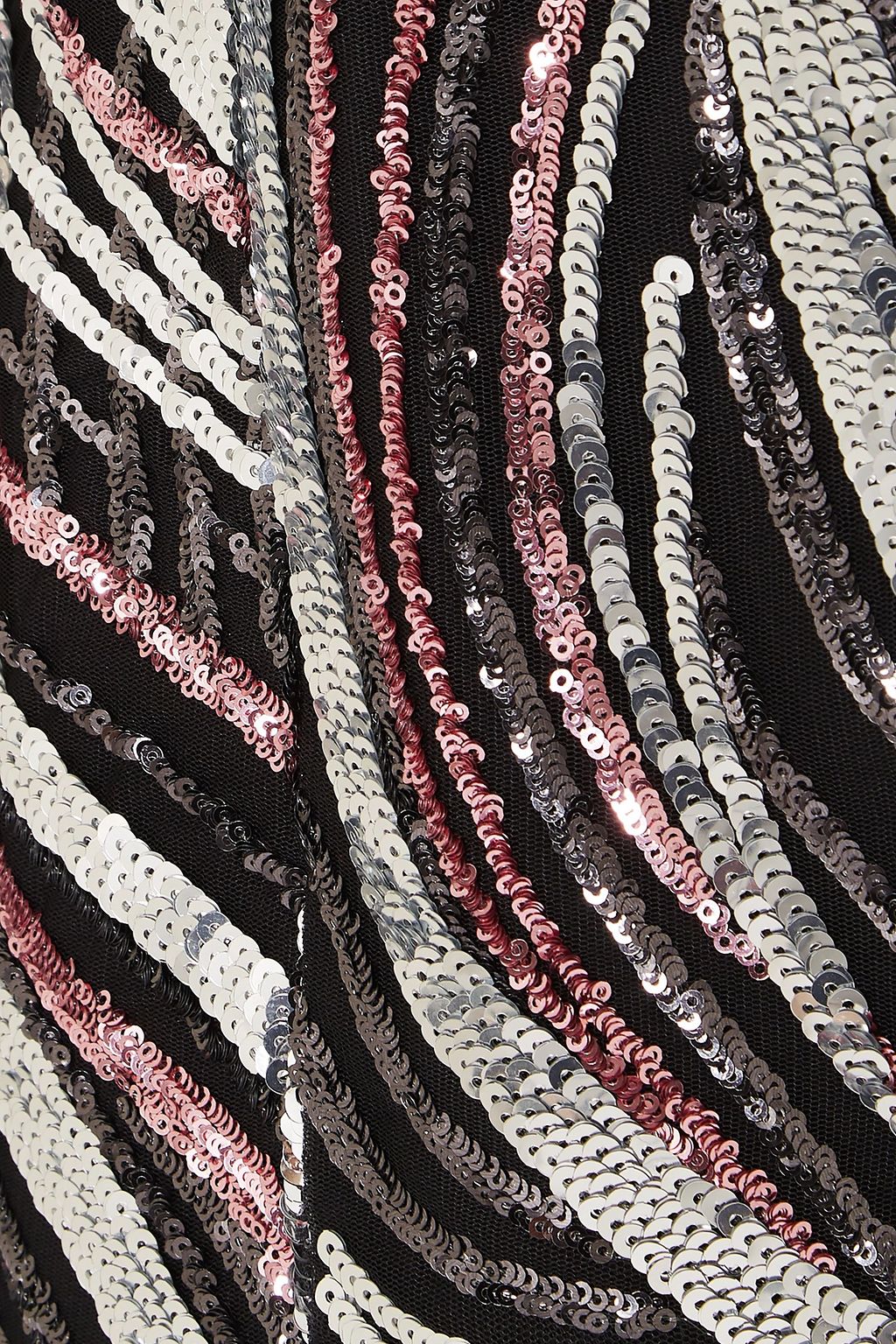 HALPERN Sequined tulle jacket