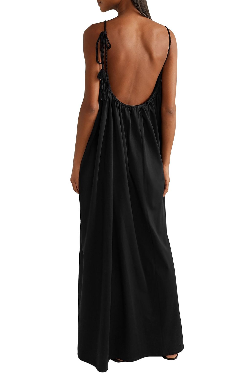 THE ROW Dresia open-back cotton-jersey maxi dress