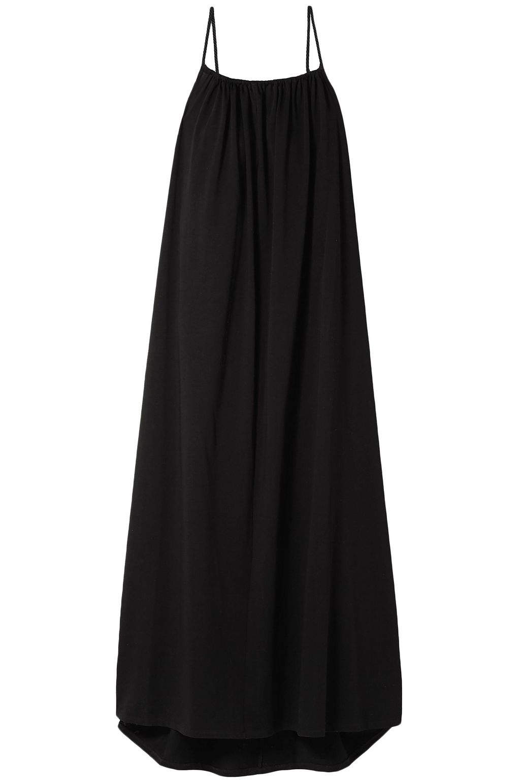 cotton jersey maxi dress