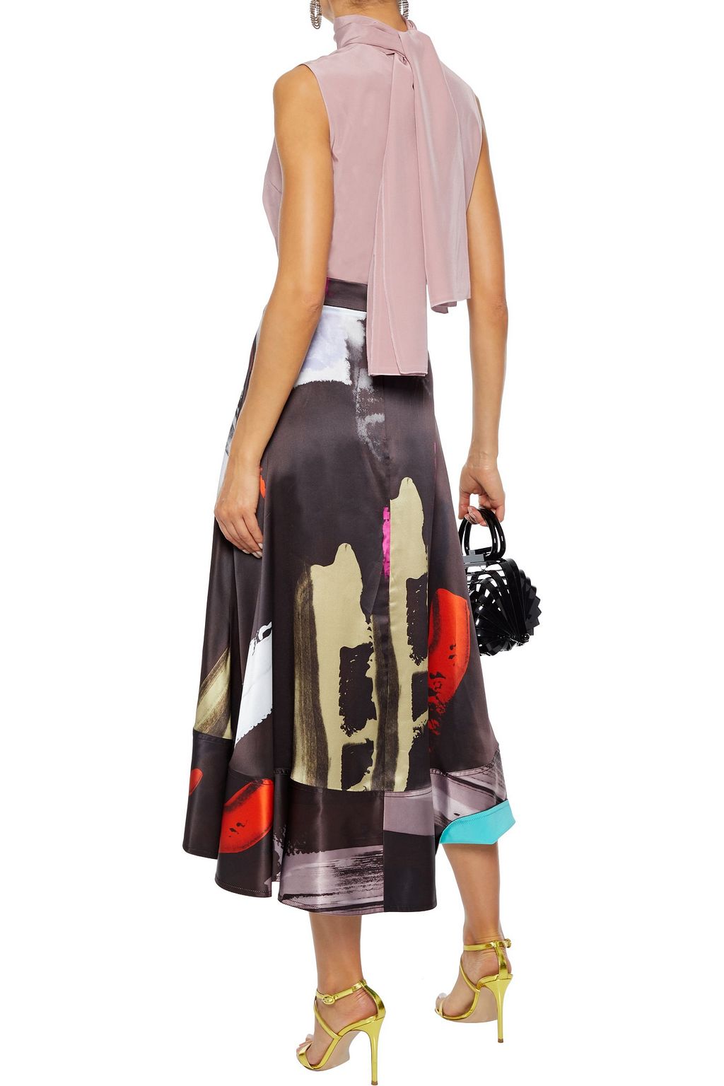 ROKSANDA Merla tie-neck silk crepe de chine top