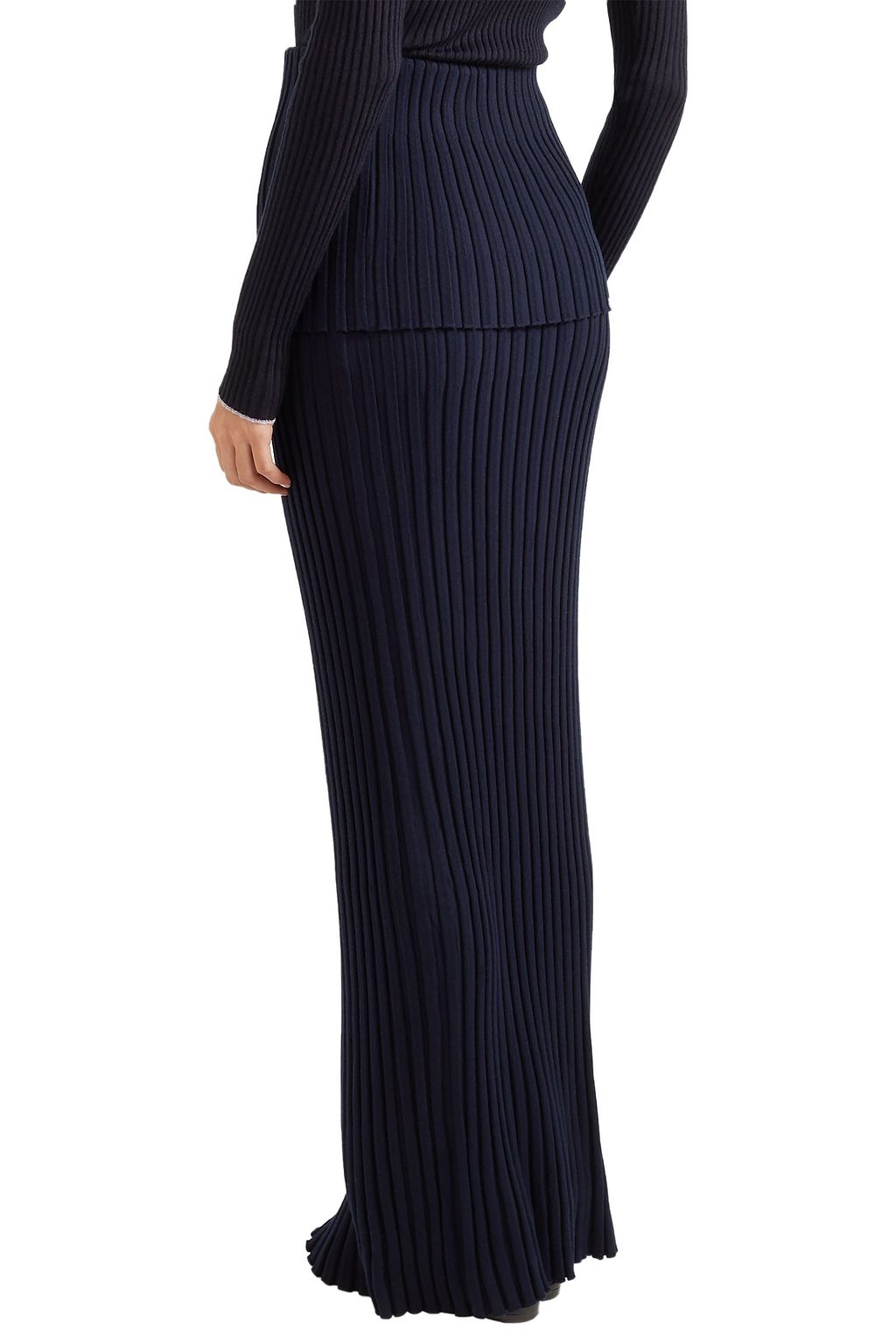 GABRIELA HEARST Alamos ribbed wool maxi skirt