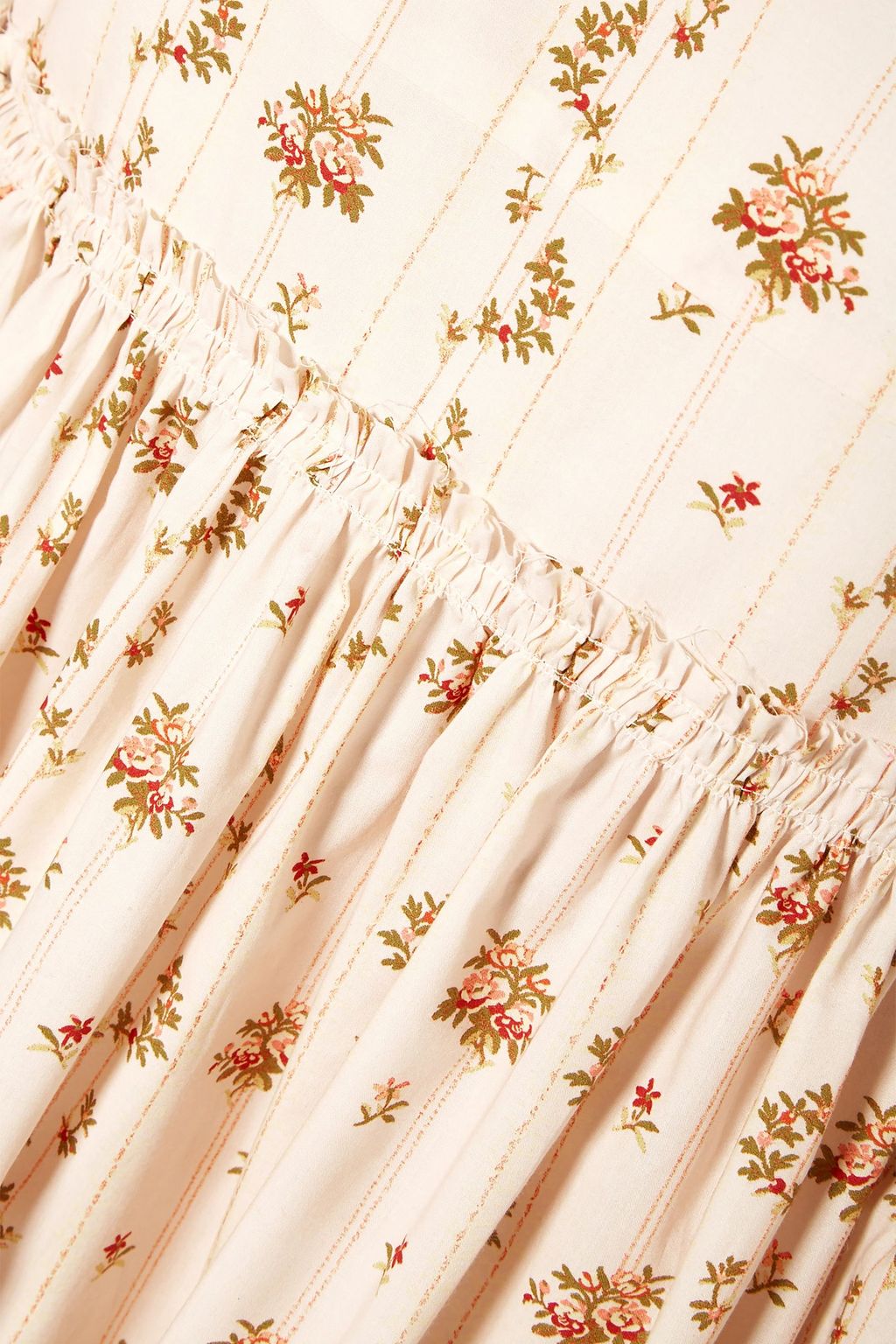 BROCK COLLECTION Floral-print cotton-poplin maxi dress