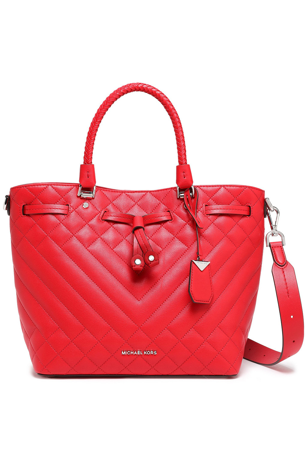 MICHAEL MICHAEL KORS Blakely logo-appliquéd quilted leather tote