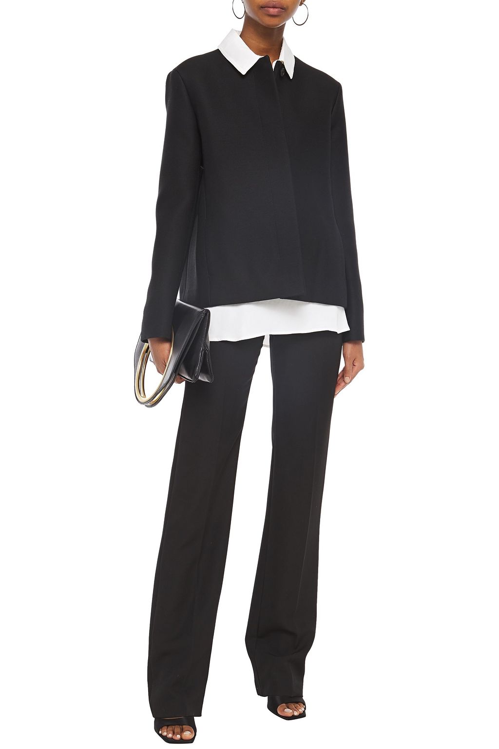 THE ROW Raban Jacke aus einer Woll-Seidenmischung