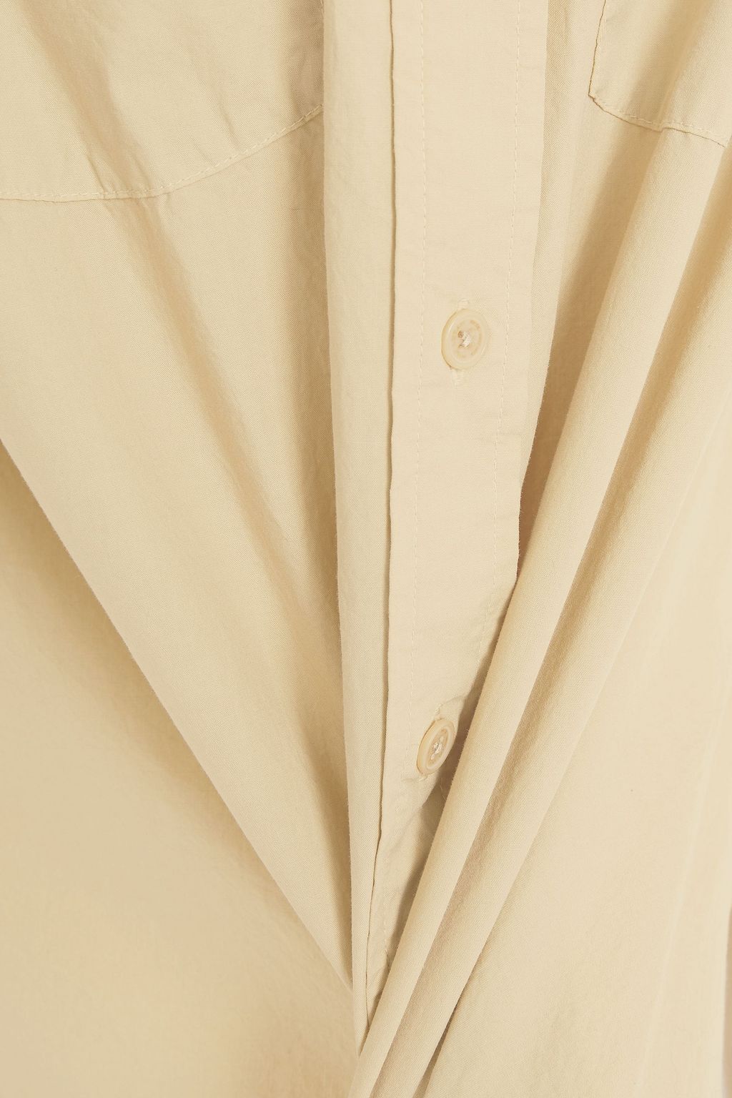 NILI LOTAN Kelsey cotton-poplin shirt