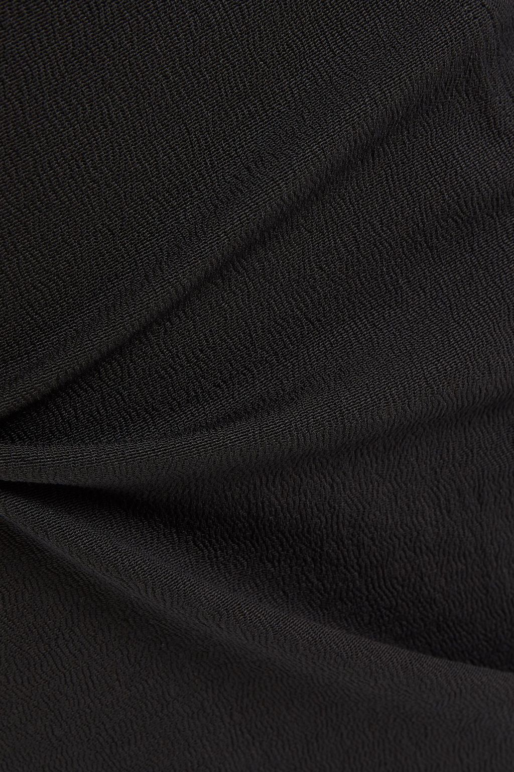RICK OWENS Open-back textured cotton-blend midi dress