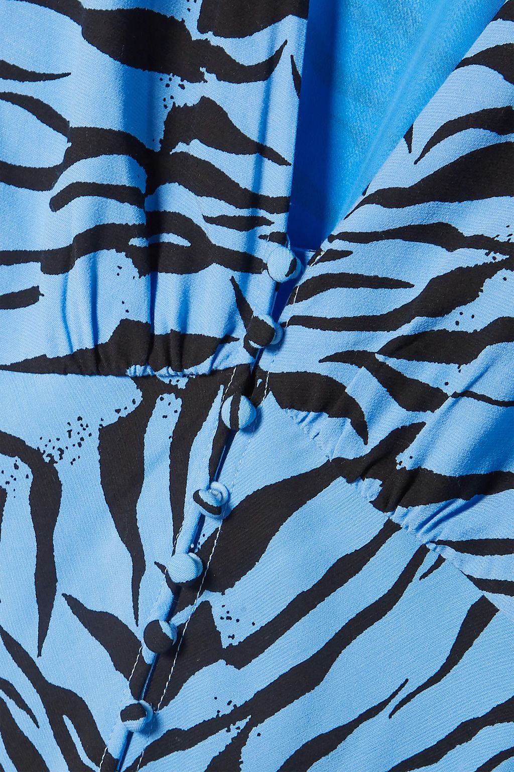 RIXO Tonya printed crepe midi dress