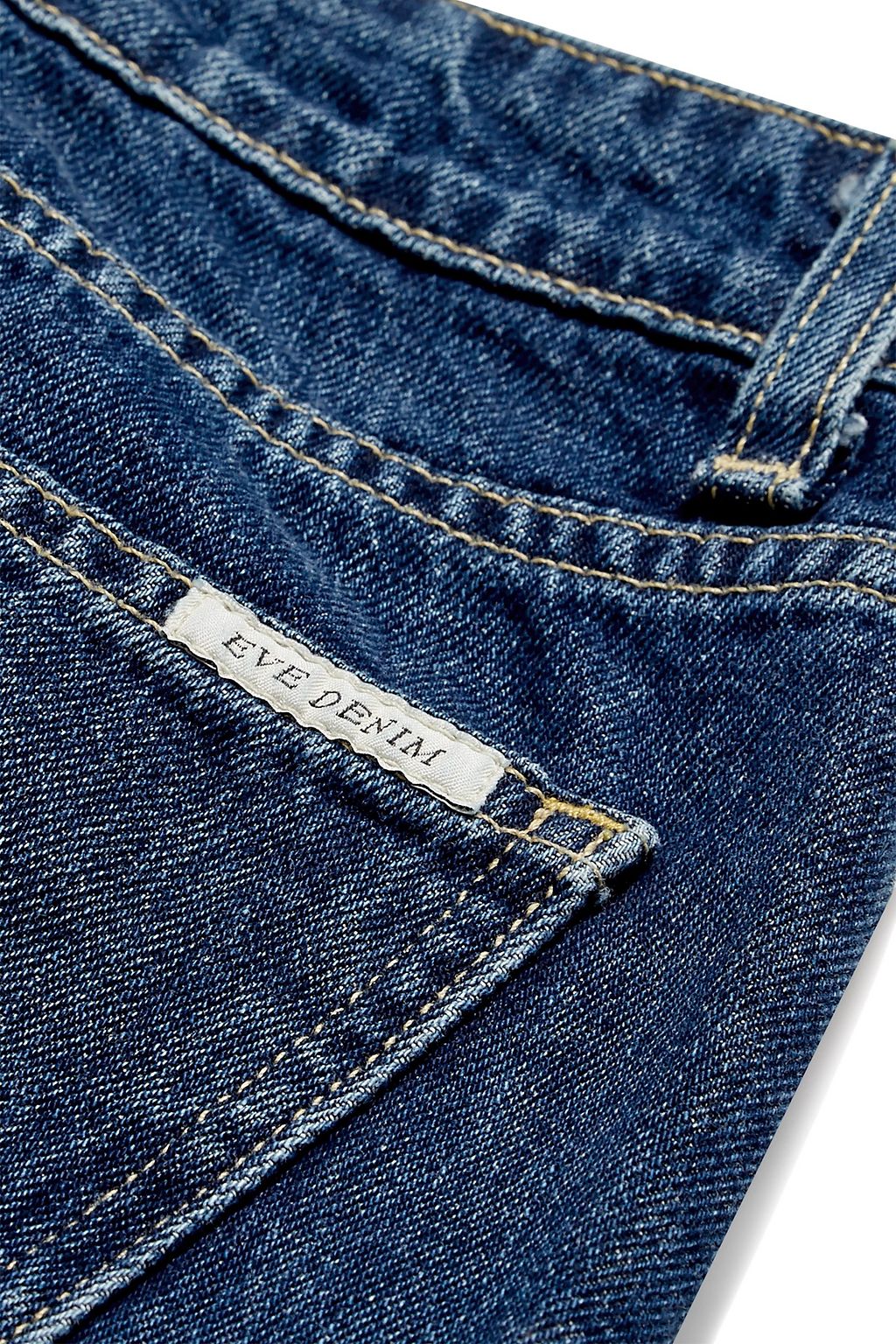 EVE DENIM Jacqueline cropped high-rise flared jeans