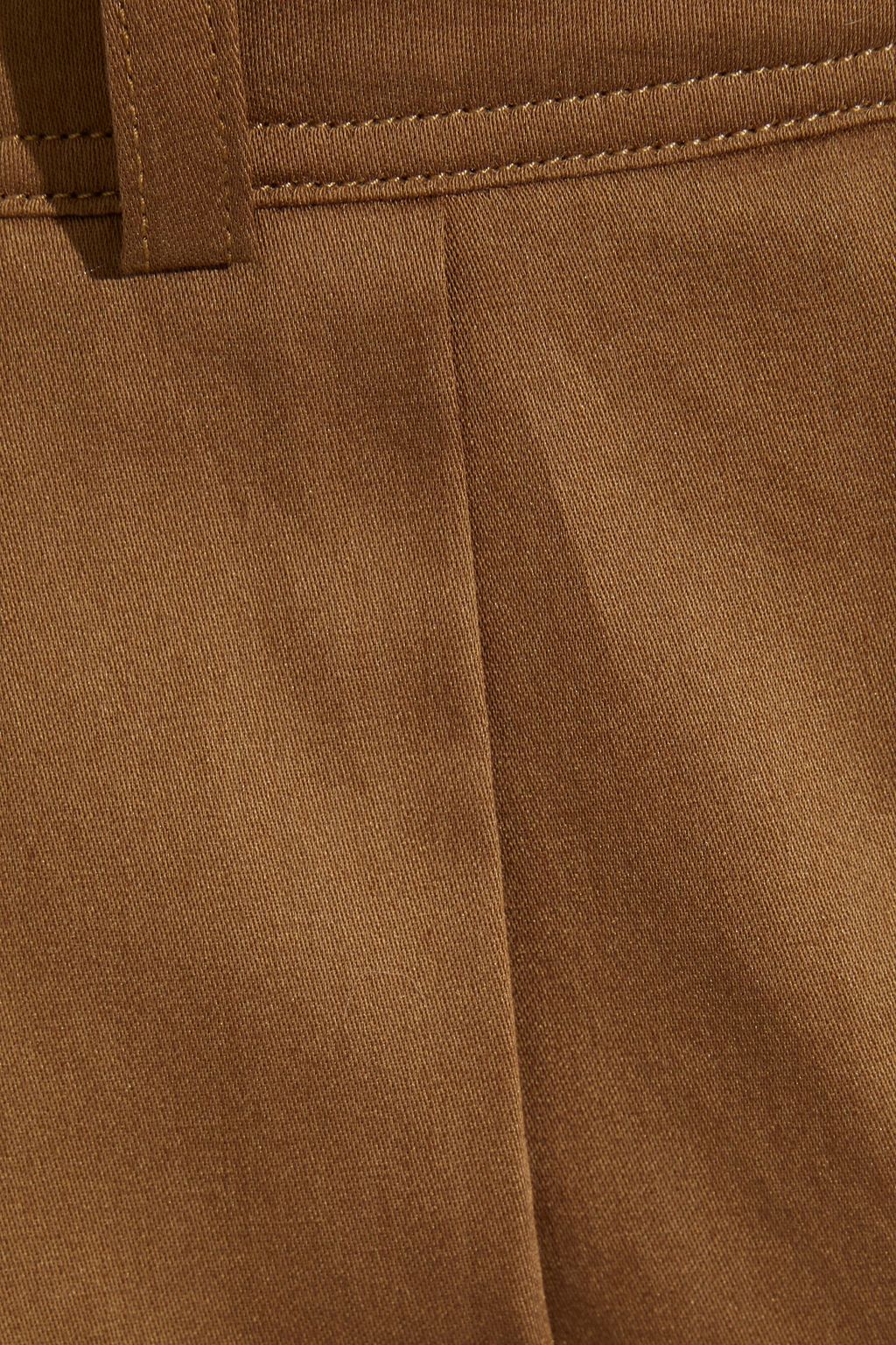 ERES About pleated cotton shorts