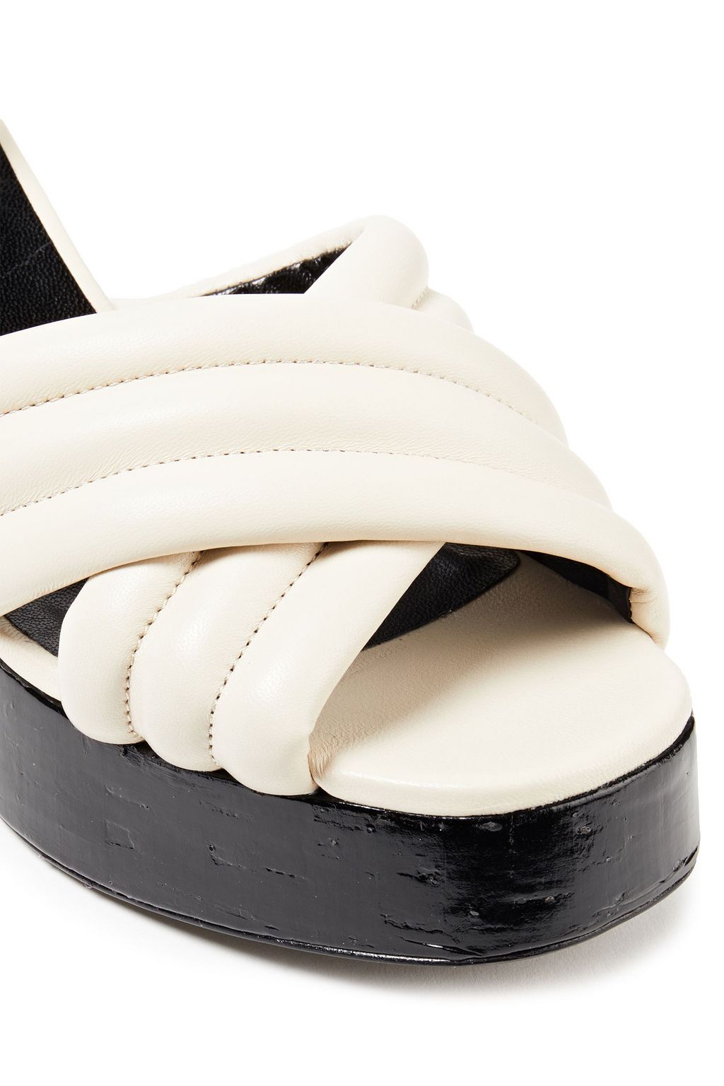 MCQ ALEXANDER MCQUEEN Rise quilted leather platform sandals