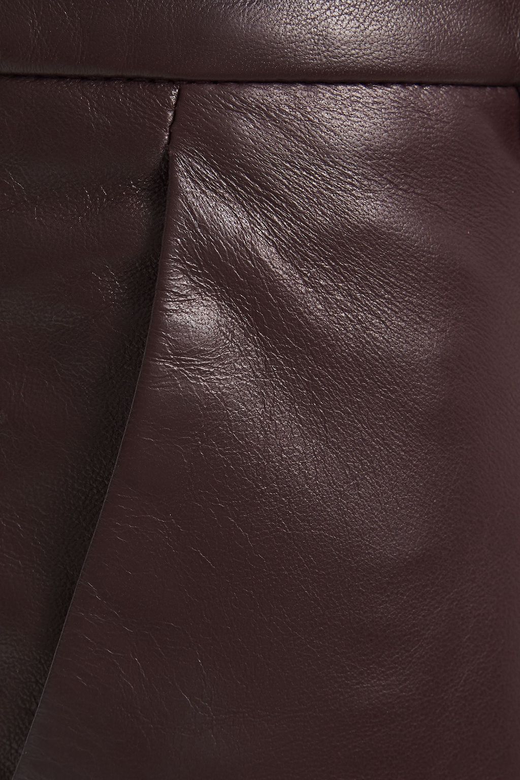 NILI LOTAN East Hampton cropped leather slim-leg pants
