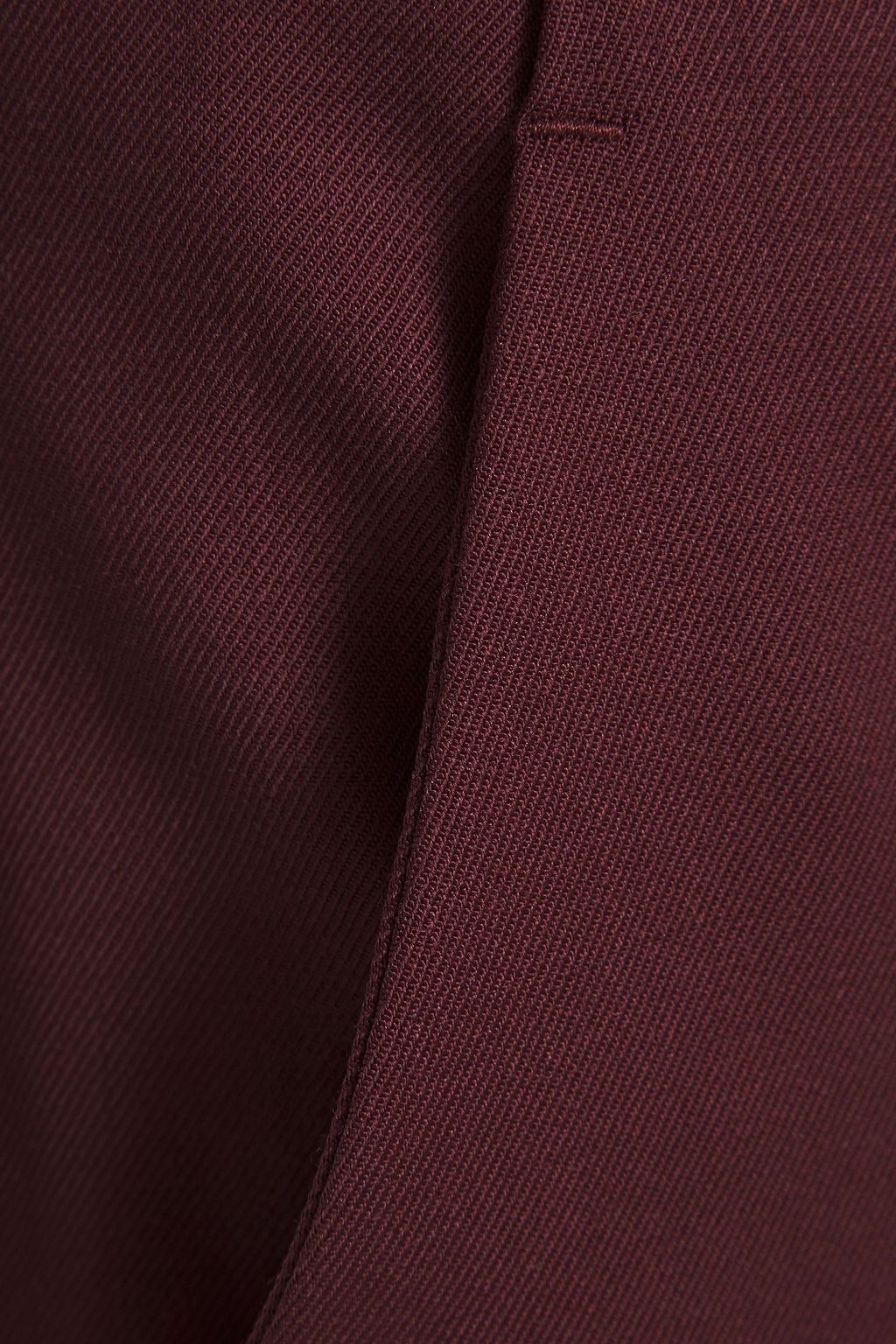 NILI LOTAN Leo wool-blend twill slim-leg pants