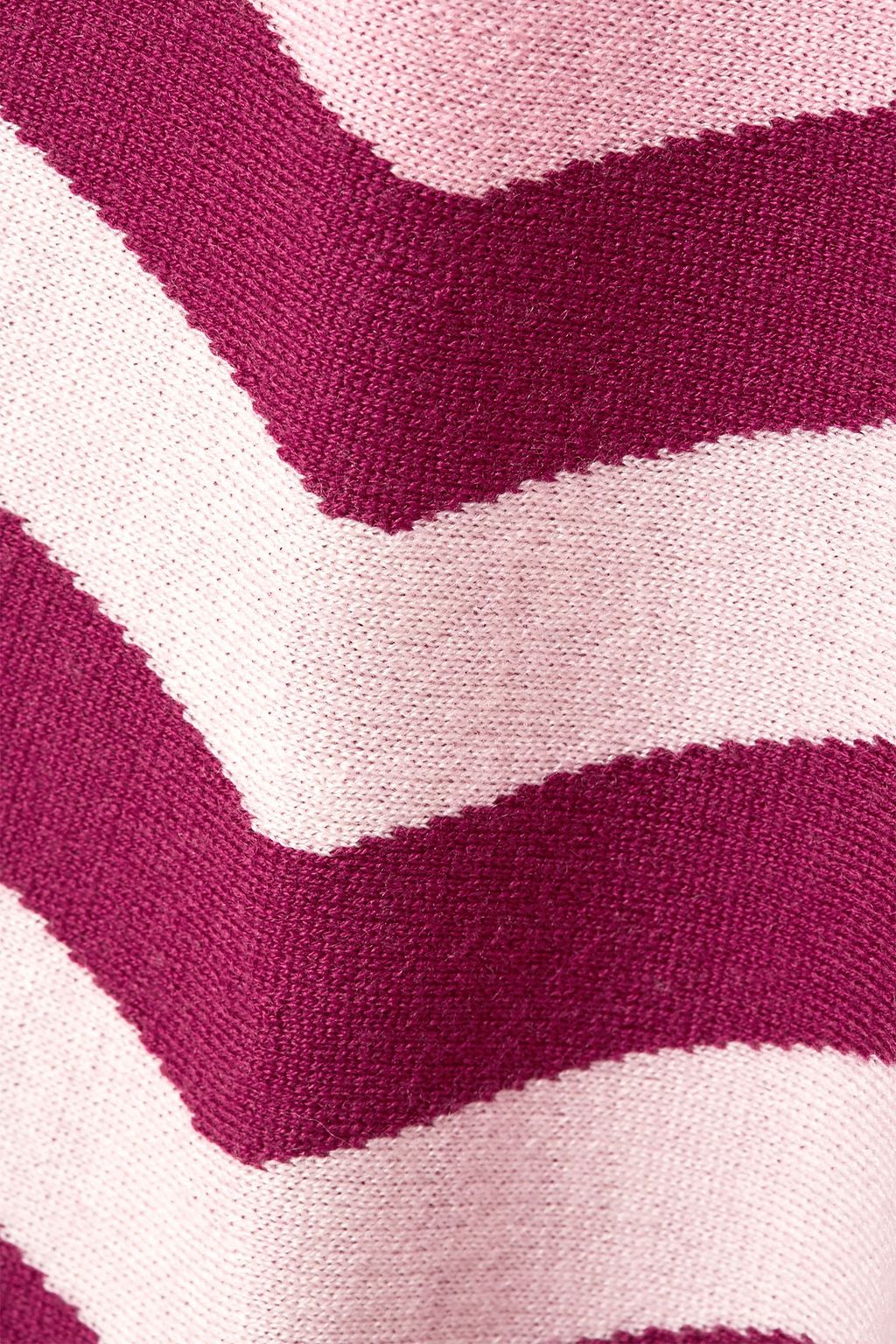 GABRIELA HEARST Striped wool and cashmere-blend midi skirt