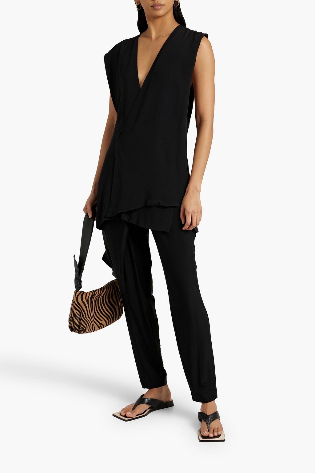 HAIGHT Crepe vest