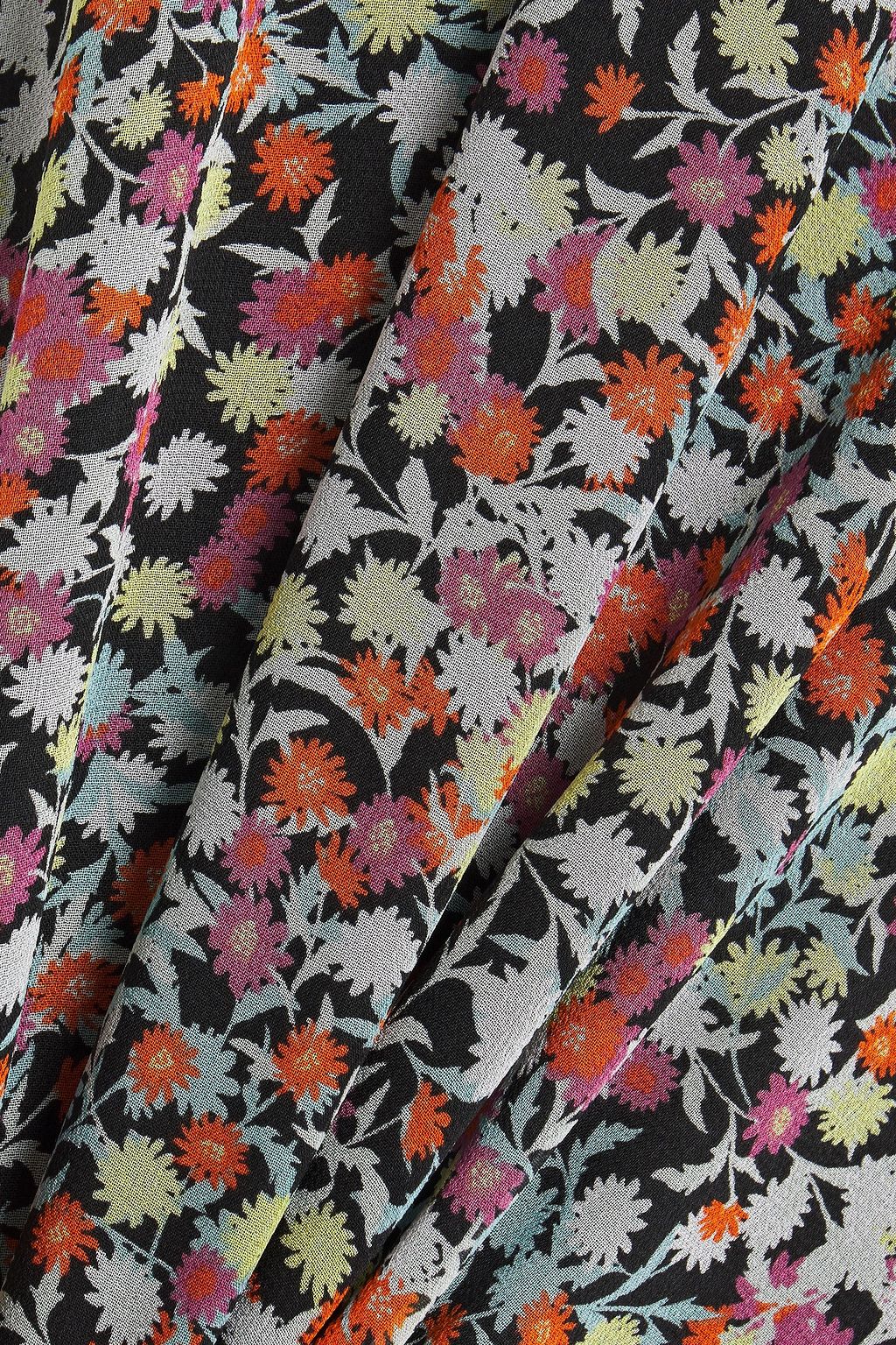 EQUIPMENT Danette floral-print silk-georgette mini dress