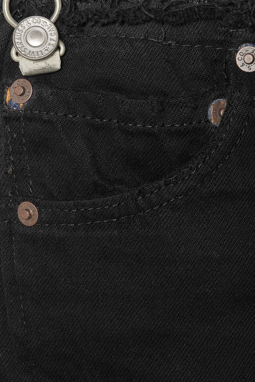 RE/DONE WITH LEVI'S Denim mini dress