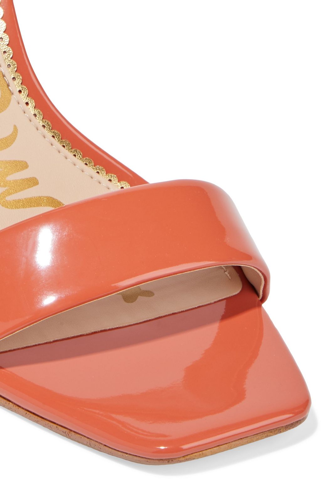 SAM EDELMAN Daniella patent-leather sandals