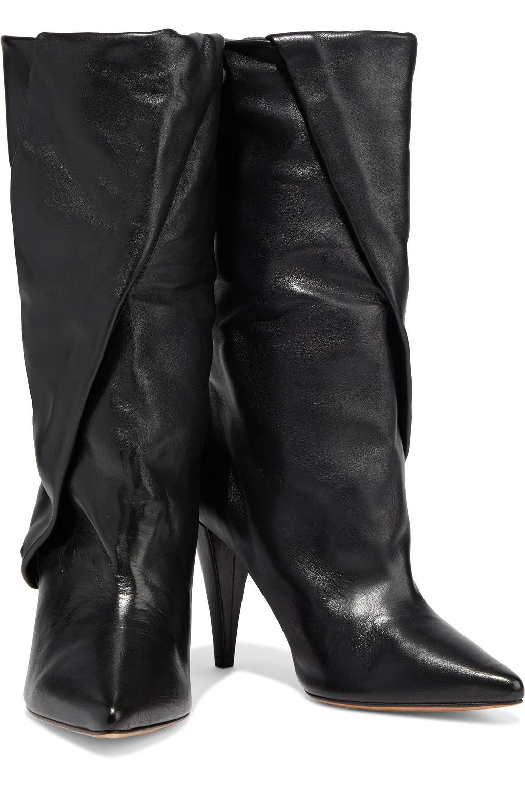 IRO Arima pleated leather ankle boots