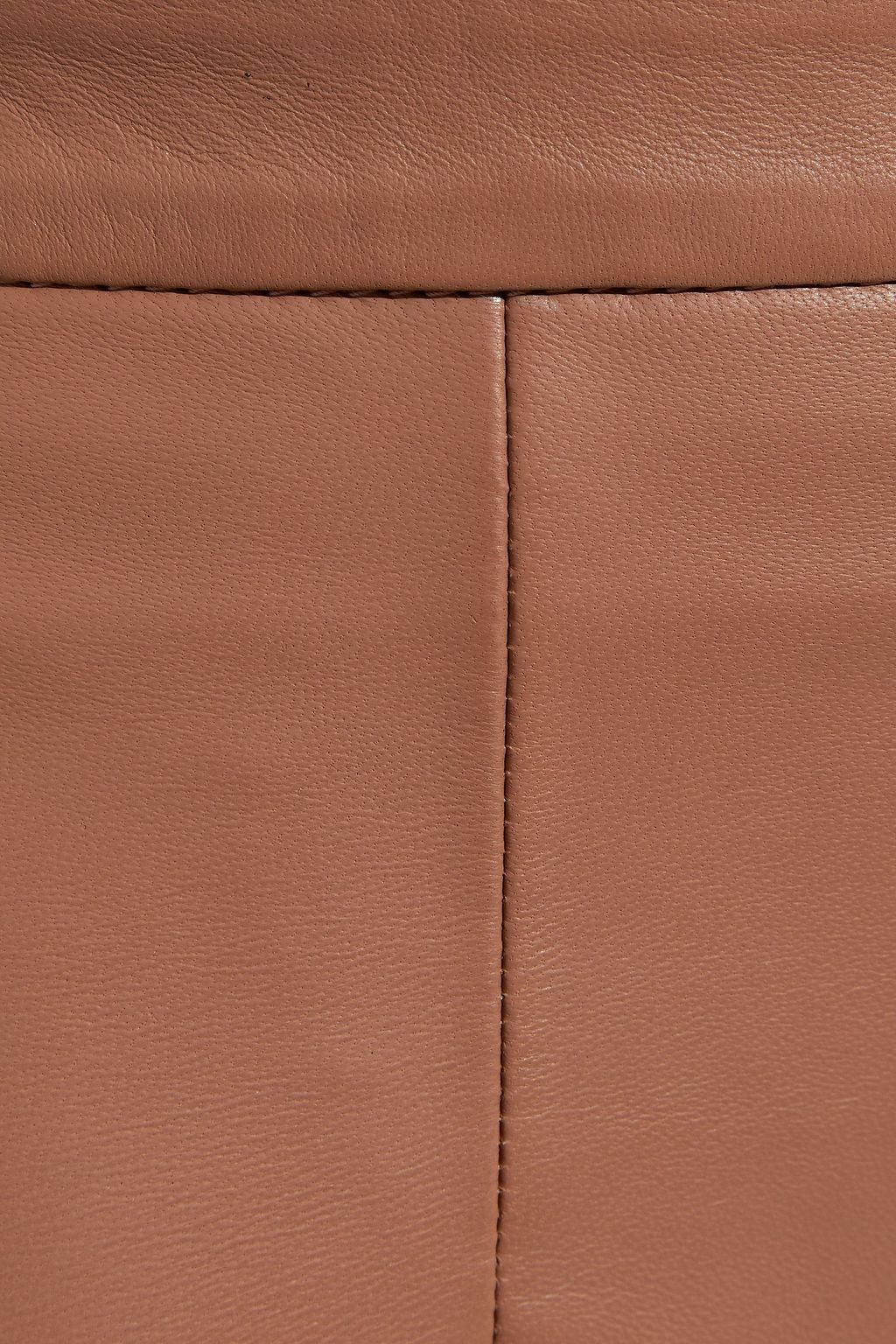 IRIS & INK Emelia leather pencil skirt