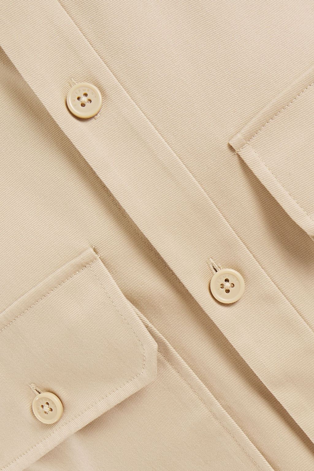 EQUIPMENT Acaena layered twill tunic