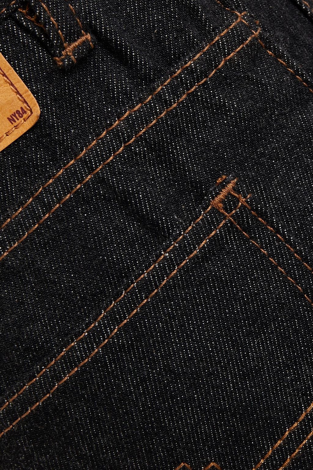 MARC JACOBS Cropped high-rise straight-leg jeans