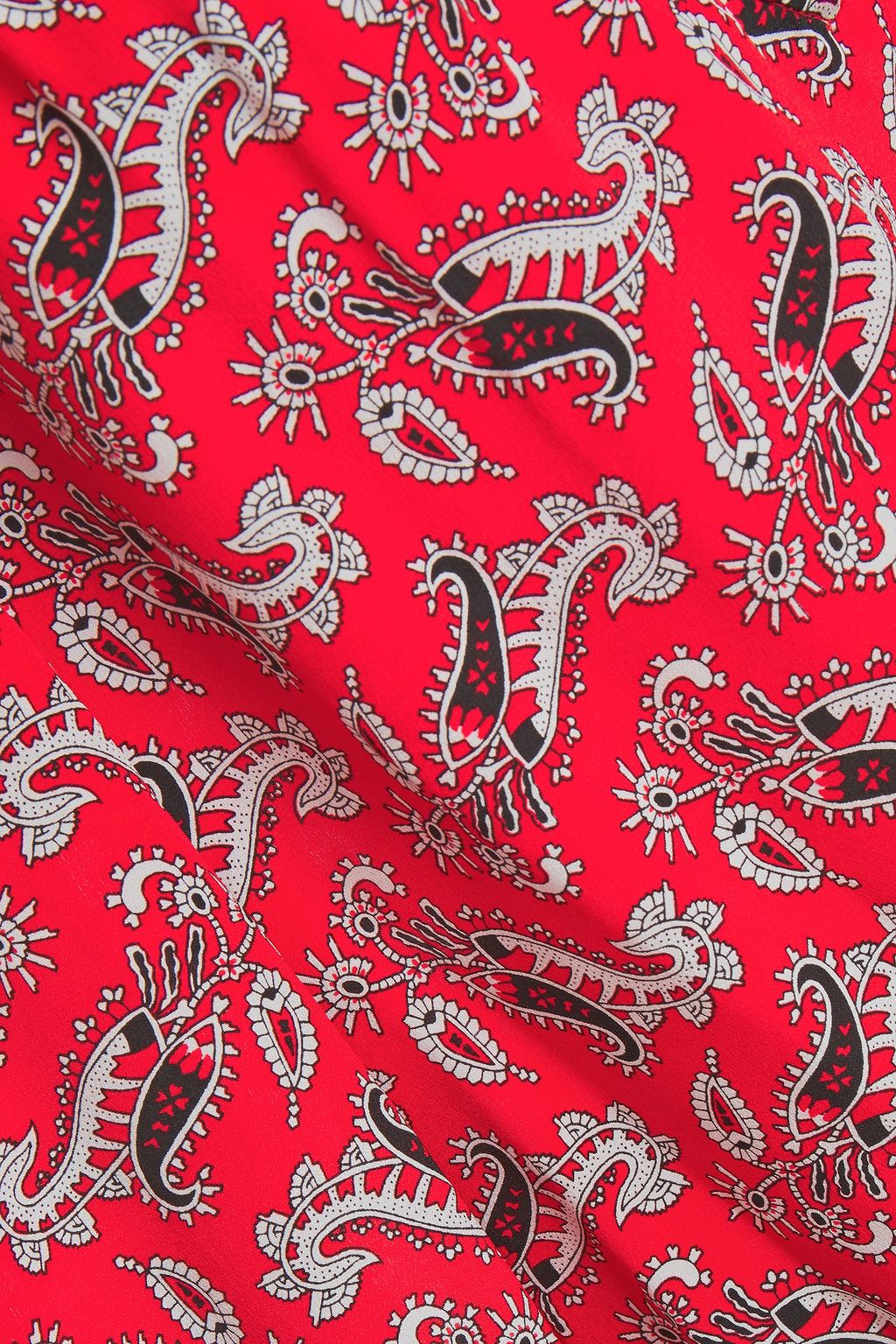 VERONICA BEARD Abbie paisley-print silk-crepe blouse