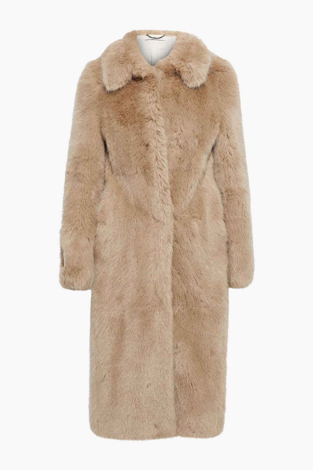 stella mccartney faux fur coat