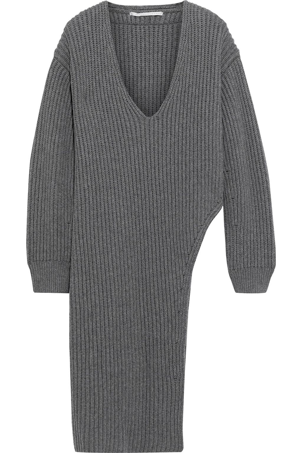 asymmetric knitwear