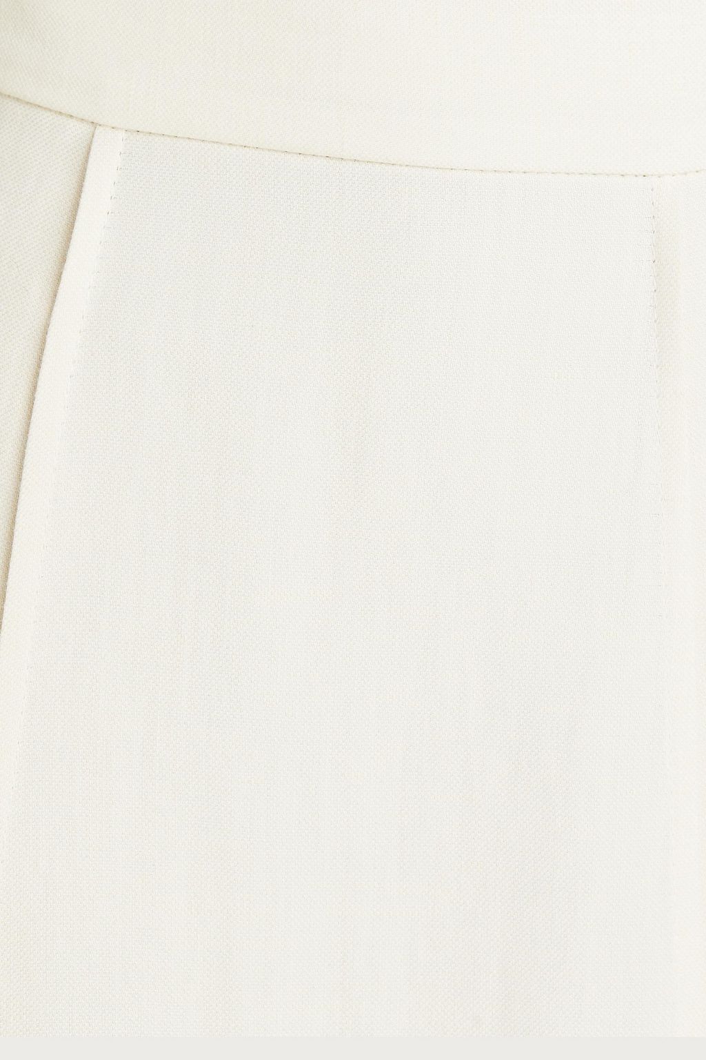 BRUNELLO CUCINELLI Pintucked woven maxi skirt