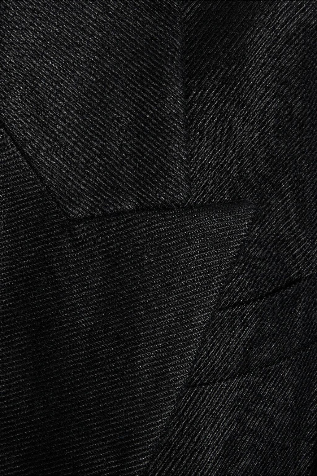 BRUNELLO CUCINELLI Double-breasted linen-twill vest