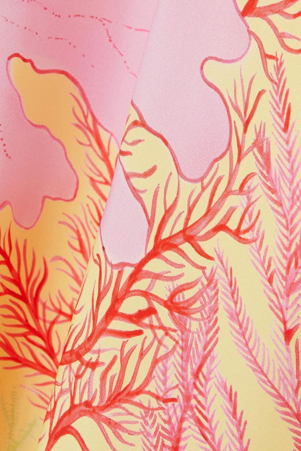 STELLA MCCARTNEY Alyssa asymmetric printed silk dress