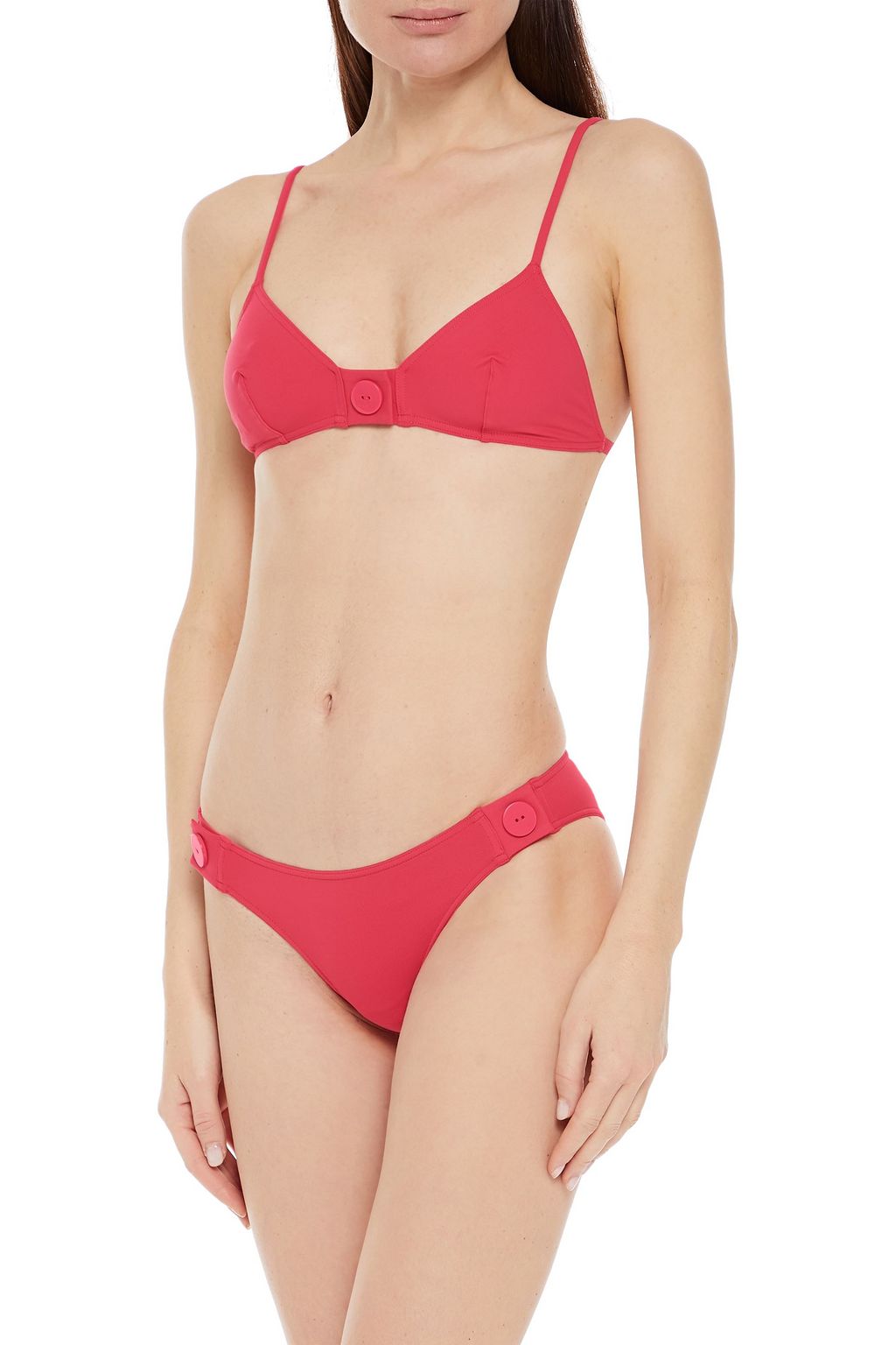 ERES Pop Swell button-detailed low-rise bikini briefs