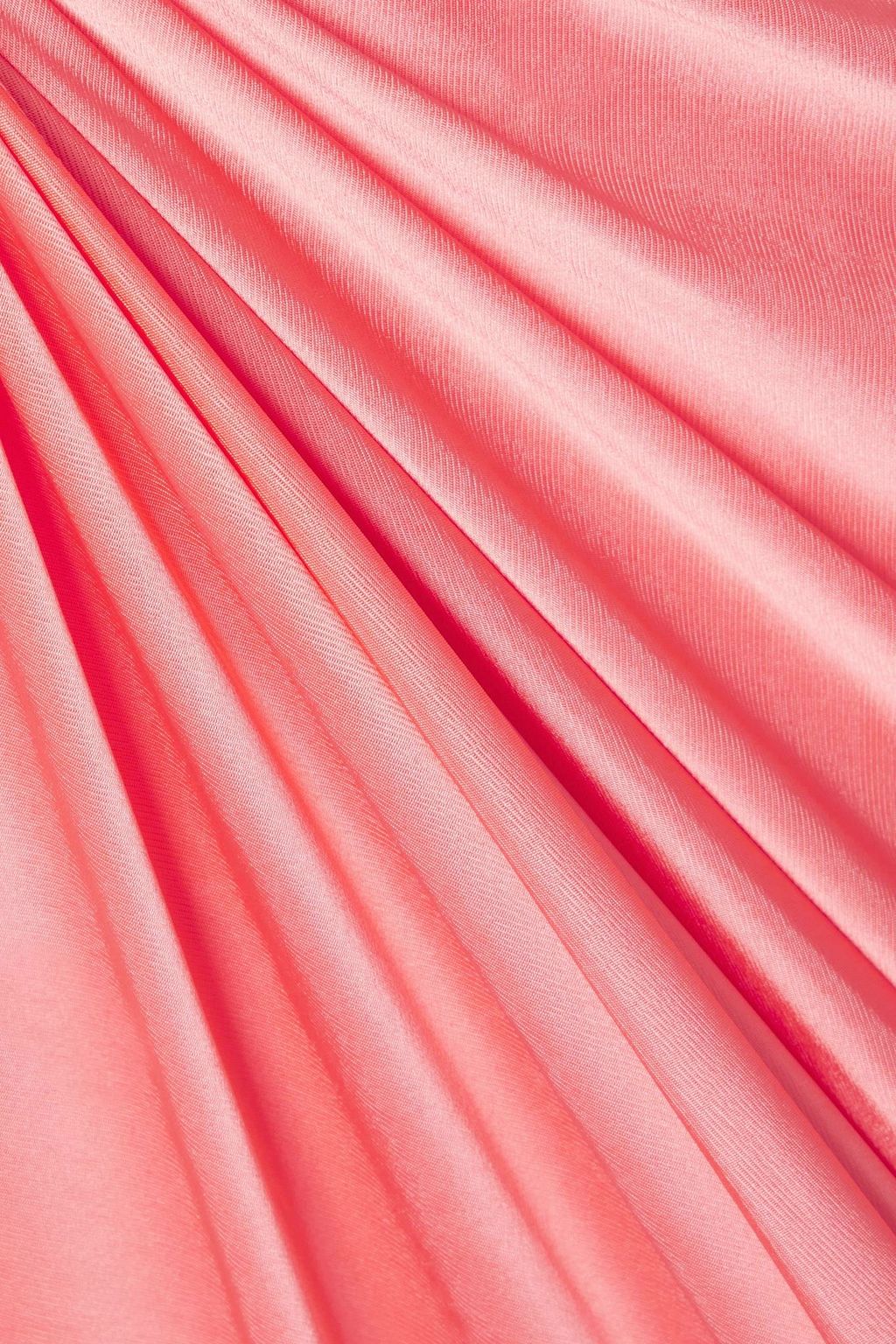 ALEXANDRE VAUTHIER Twisted stretch-satin twill halterneck maxi dress
