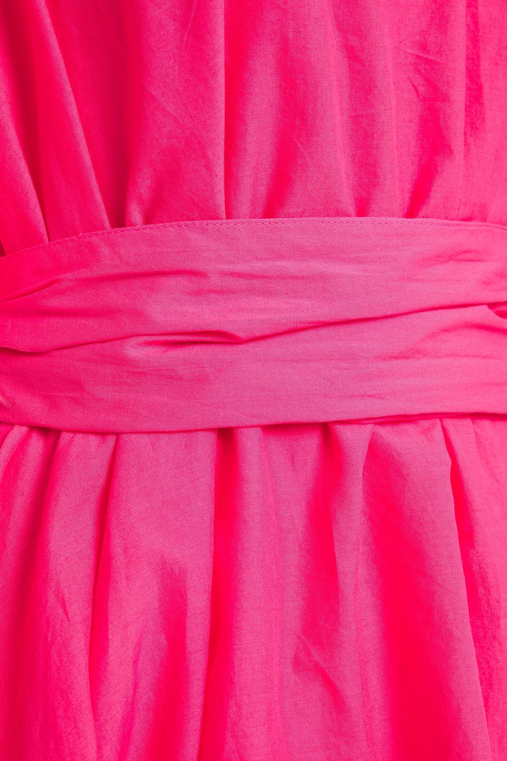 RHODE Marni gathered cotton dress