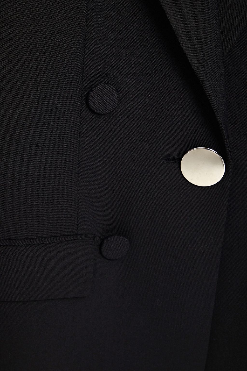 ALEXANDER WANG Button-embellished twill blazer