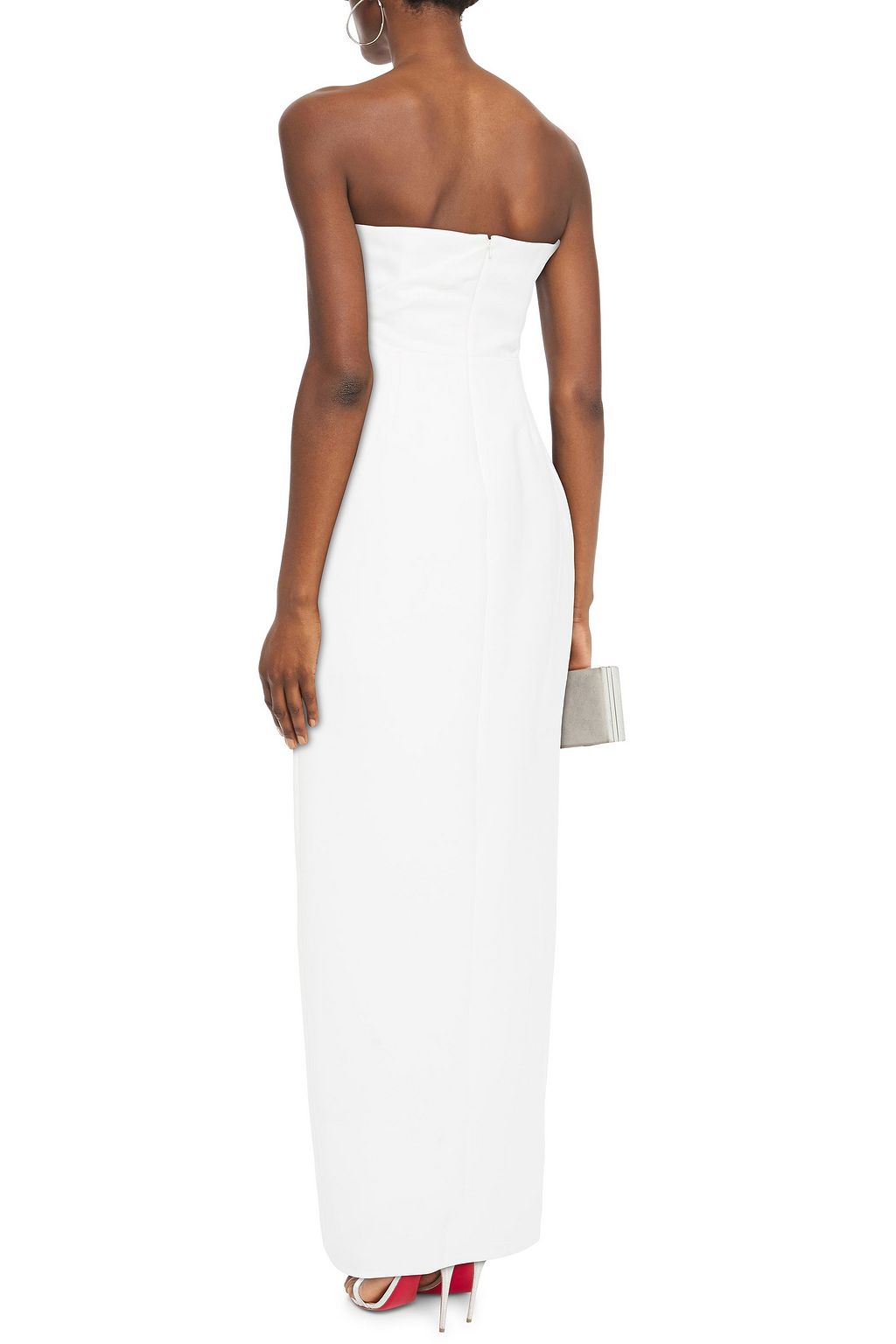 jay godfrey strapless gown