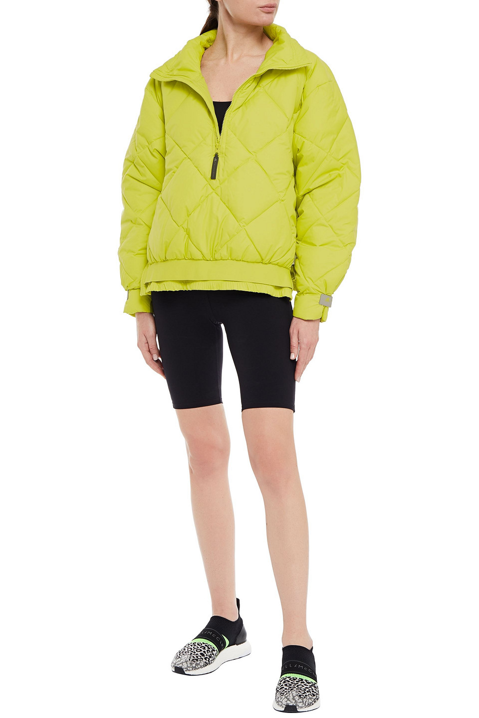 adidas jacket lime