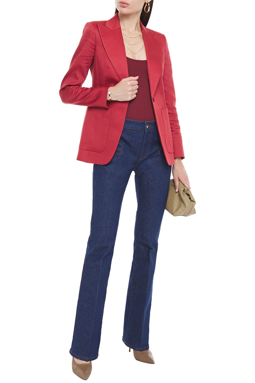 ALTUZARRA High-rise straight-leg jeans