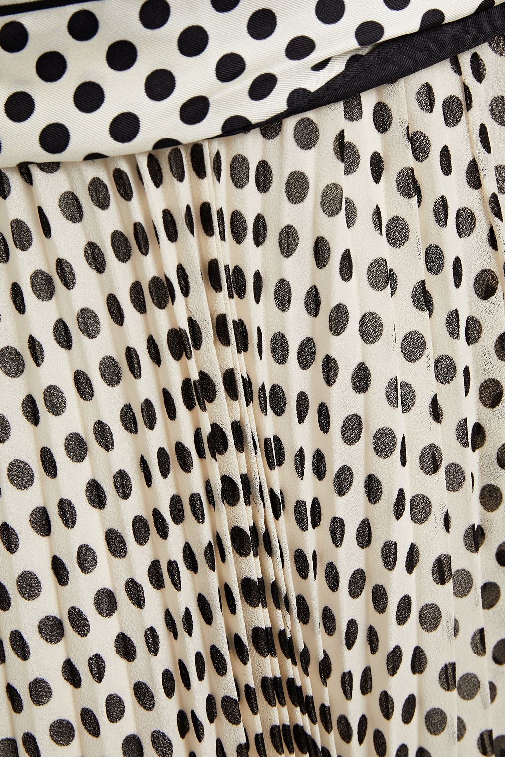 ZIMMERMANN Sunray Picnic belted polka-dot crepe midi dress