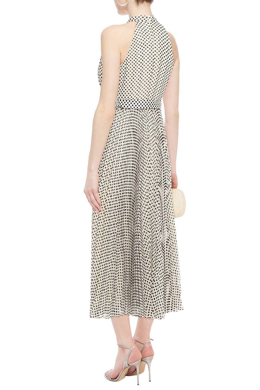 ZIMMERMANN Sunray Picnic belted polka-dot crepe midi dress