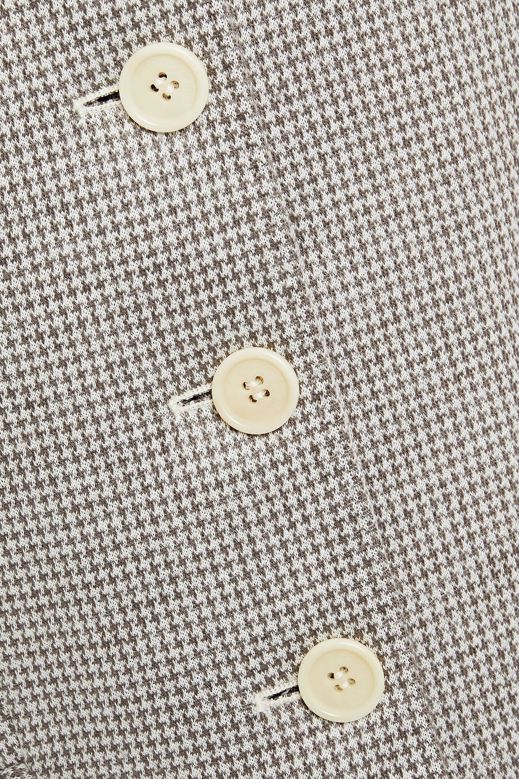 LORO PIANA Northampton houndstooth cotton-blend jersey blazer