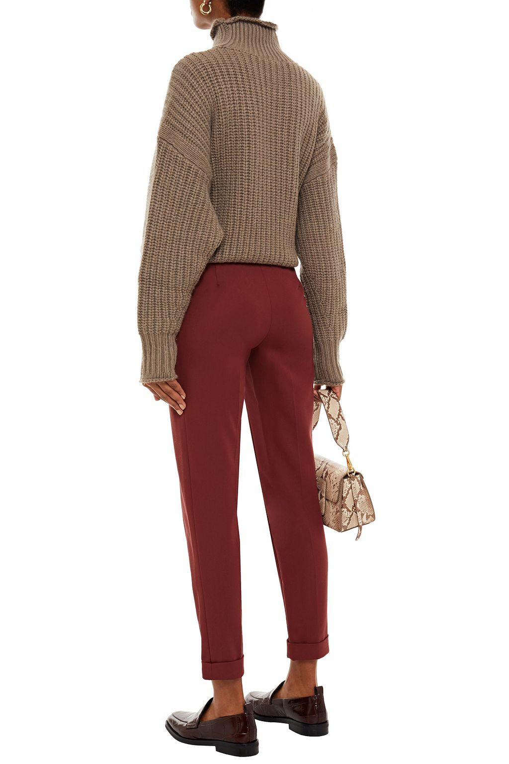 LORO PIANA Jari cotton tapered pants