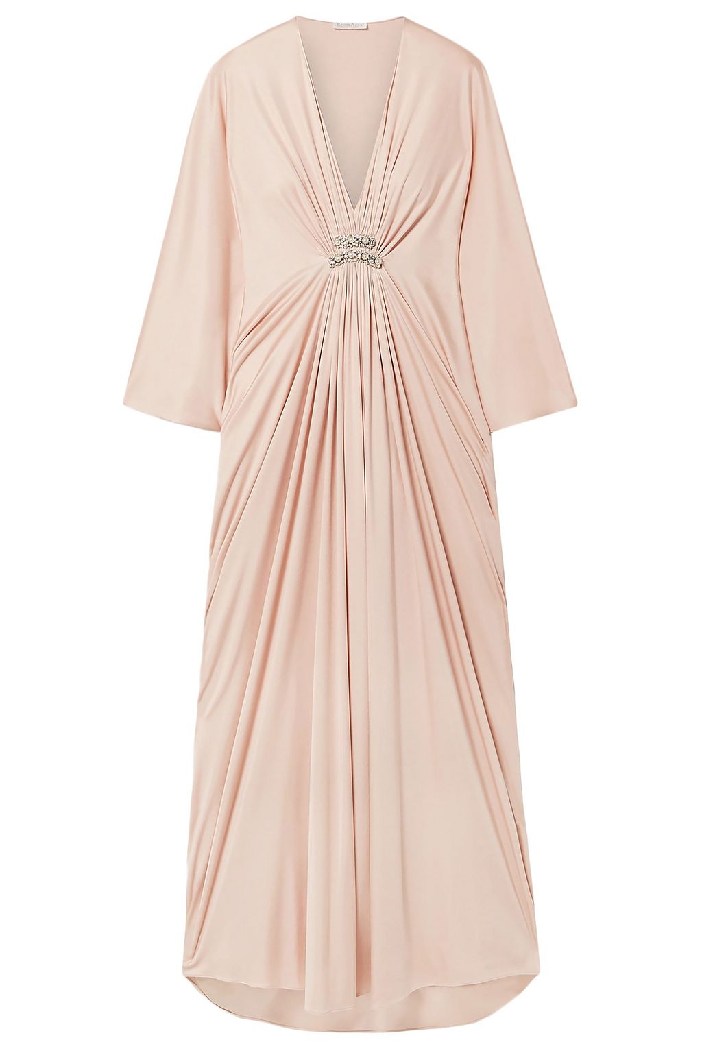 silk jersey maxi dress